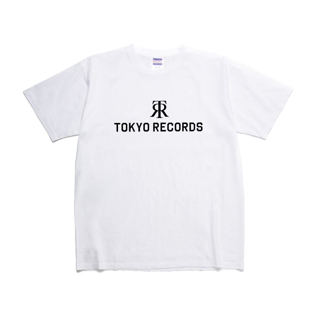 TOKYO RECORDS LOGO - N TEE（WHT × BLK）